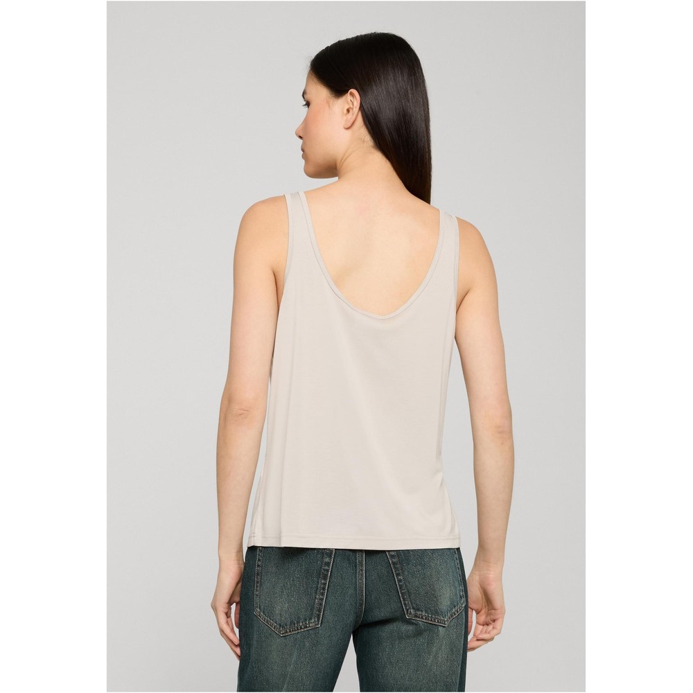 Urban Classics - Modal Loose Mouwloze top - Grijs